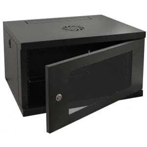 6U Deep Data Cabinet 600mm by 450mm