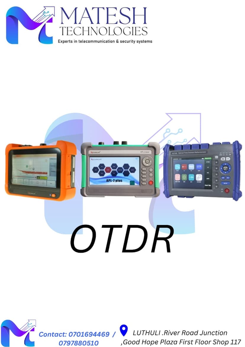 Optical Time Domain Reflectometer (OTDR) - Pro Series
