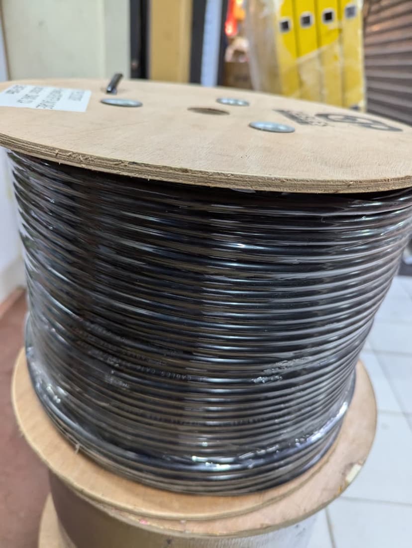Cat-6 Outdoor Shielded Ethernet Cable - 305M Roll
