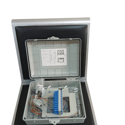 1×24 Indoor FAT Box with SC/UPC Adapters & Pigtails