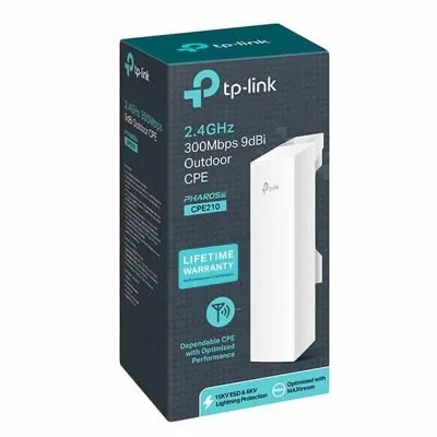 Main image for TP-Link CPE210 2.4Ghz 300Mbps 9dBi Outdoor CPE