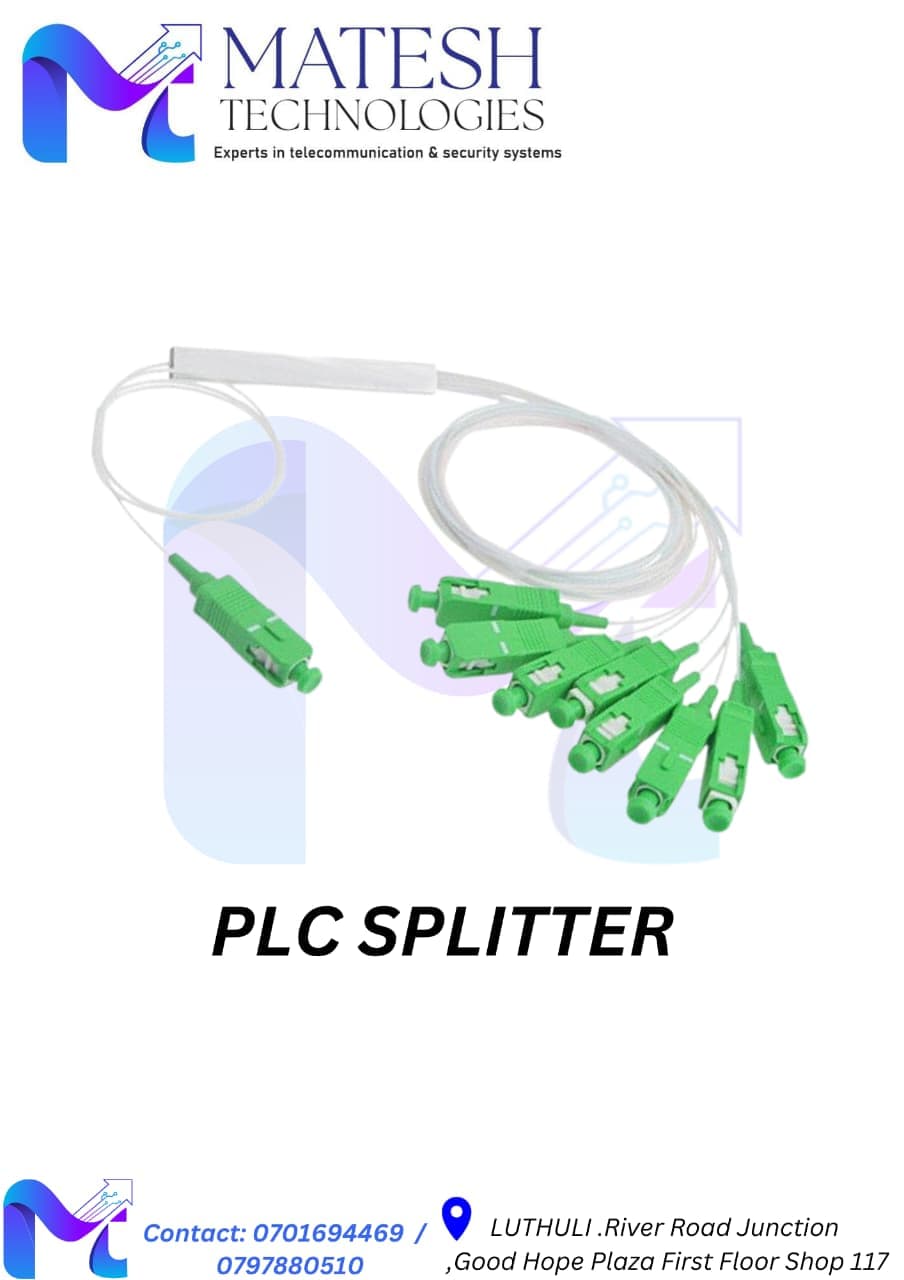 Main image for Fiber Optic PLC Splitter 1x8 SC/APC